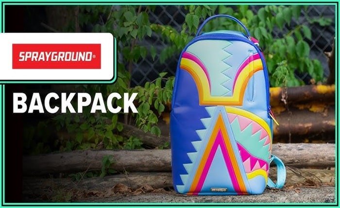 sprayground backpack nearby